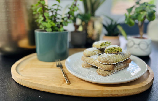 Biscuits cuillère au matcha